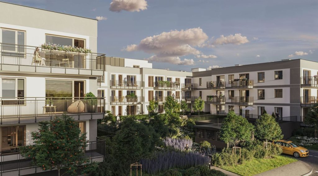 Olchowy Park II (ul. Marii Callas 18A) - Multi apartment - visualization