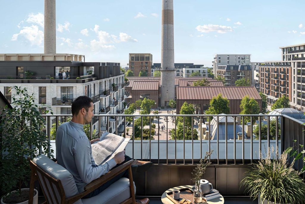 Riga Waterfront - Park Residences (Eksporta iela 11) - Daudzdzīvokļu nams - vizualizācija