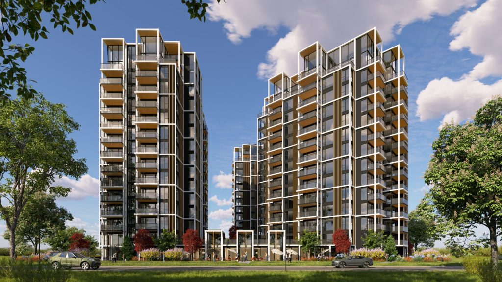 Laktas ielā 18 - 1. ēka, korpusi 1-3 (Laktas ielā 18) - Multi apartment - visualization