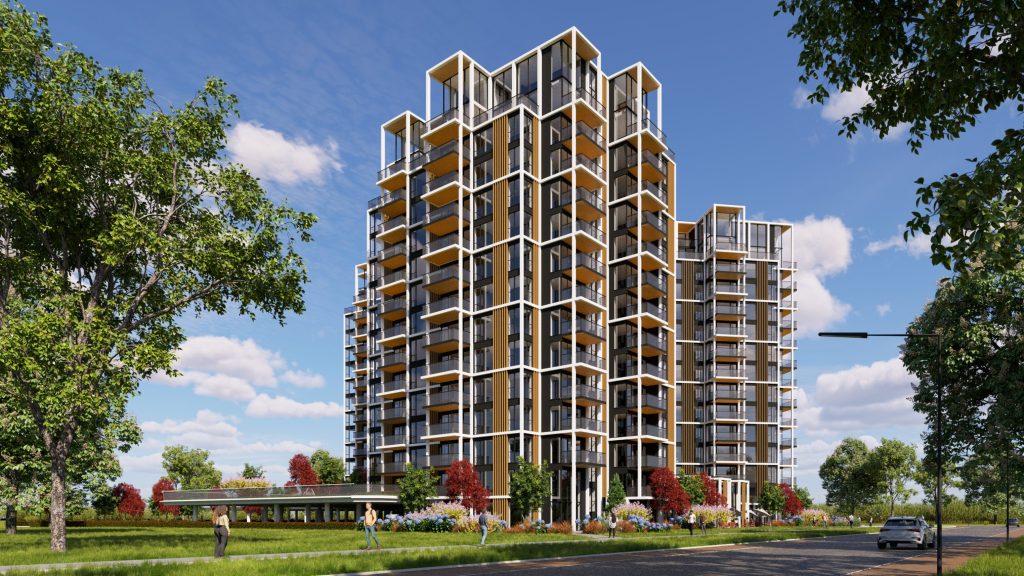 Laktas ielā 18 - 1. ēka, korpusi 1-3 (Laktas ielā 18) - Multi apartment - visualization