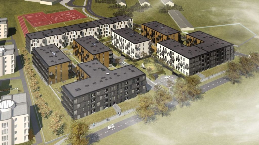 Geometryczna 5 - etap 3 (ul. Geometryczna 5B) - Multi apartment - visualization