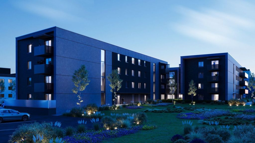 Glogera Bricks (ul. Glogera) - Multi apartment - visualization