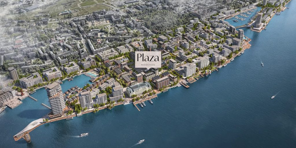 Riga Waterfront – Plaza Residences (Andrejostas iela) - Multi apartment - visualization