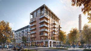 Riga Waterfront – Plaza Residences vizualizacija