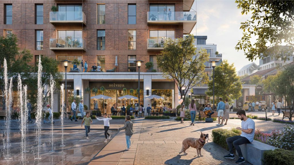 Riga Waterfront - Plaza Residences (Andrejostas iela) - Daudzdzīvokļu nams, Cita komerciāla - vizualizācija