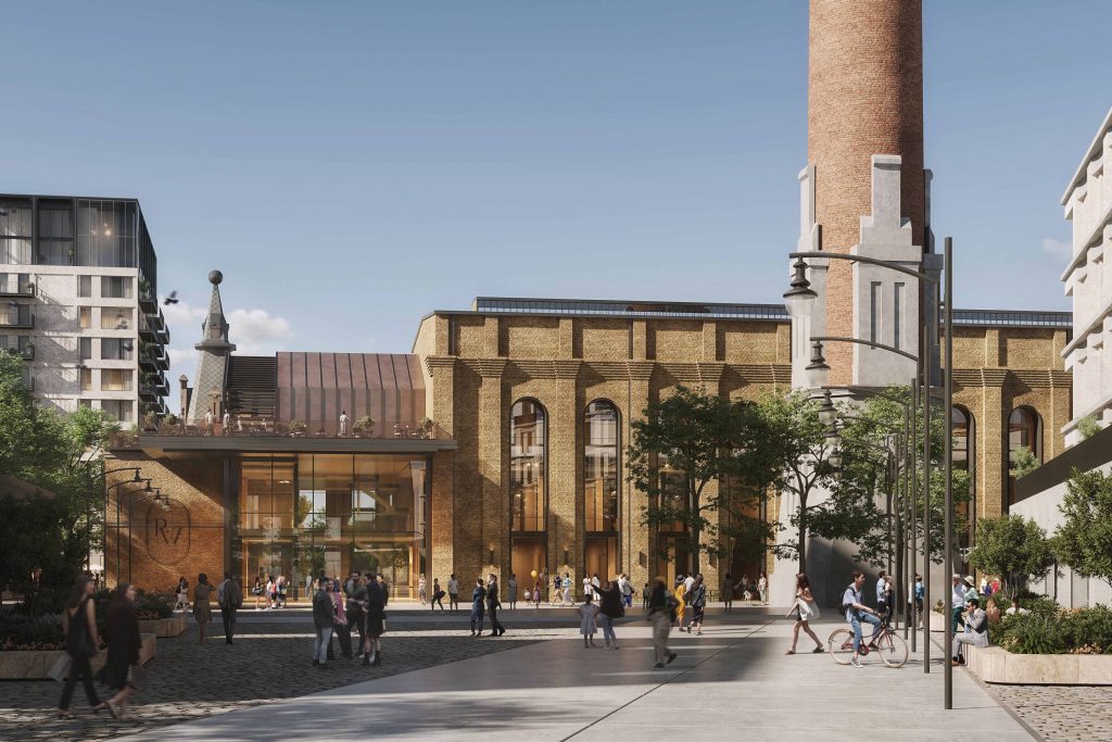 Riga Waterfront - Power Station Mall (Andrejostas iela 21) - Prekybos centras - vizualizacija