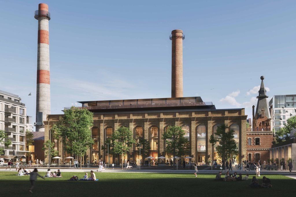 Riga Waterfront - The Powerhouse (Andrejostas iela 21) - Kultūras centrs, Tirdzniecības centrs - vizualizācija