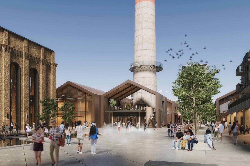 Riga Waterfront - The Powerhouse (Andrejostas iela 21) - Kultūras centrs, Tirdzniecības centrs - vizualizācija