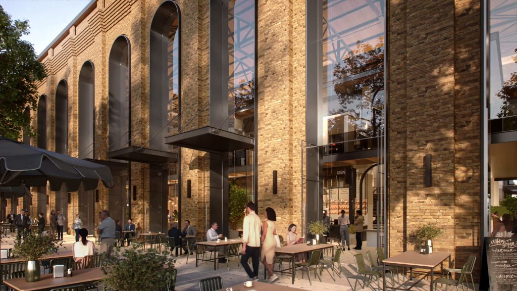 Riga Waterfront - The Powerhouse (Andrejostas iela 21) - Kultūras centrs, Tirdzniecības centrs - vizualizācija