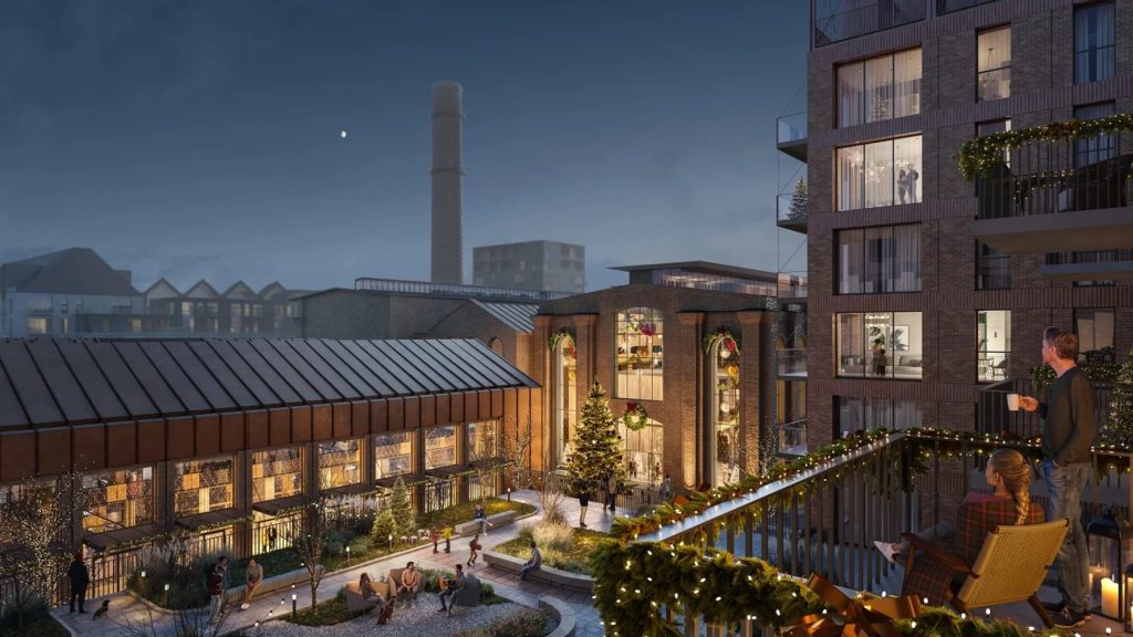 Riga Waterfront - The Powerhouse (Andrejostas iela 21) - Kultūras centrs, Tirdzniecības centrs - vizualizācija
