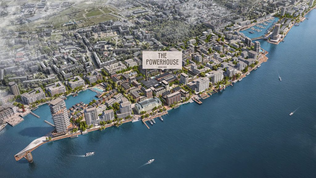 Riga Waterfront - The Powerhouse (Andrejostas iela 21) - Kultūras centrs, Tirdzniecības centrs - vizualizācija