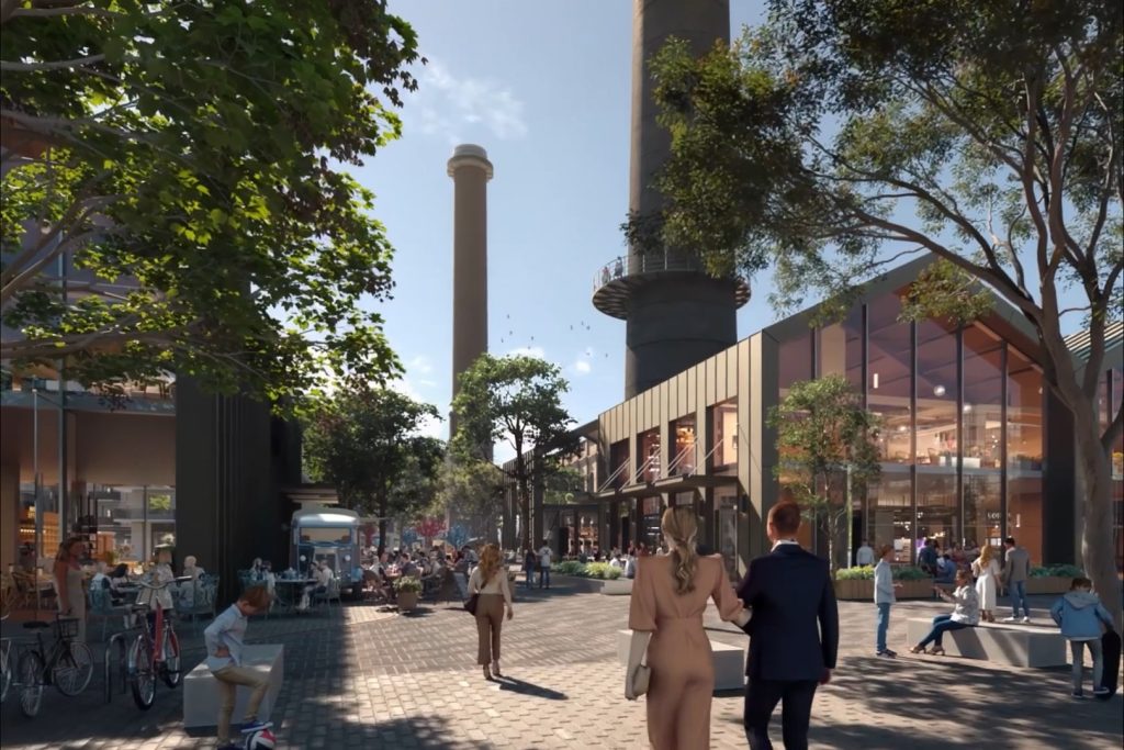 Riga Waterfront - The Powerhouse (Andrejostas iela 21) - Kultūras centrs, Tirdzniecības centrs - vizualizācija