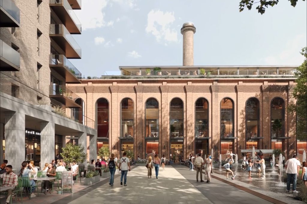 Riga Waterfront - The Powerhouse (Andrejostas iela 21) - Kultūras centrs, Tirdzniecības centrs - vizualizācija