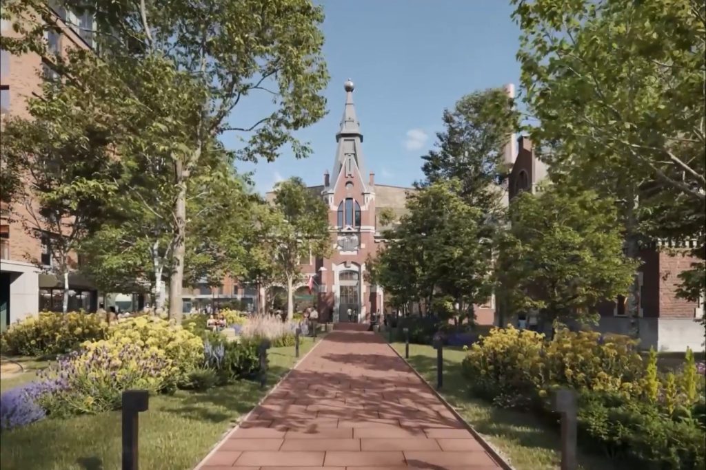 Riga Waterfront - The Powerhouse (Andrejostas iela 21) - Kultūras centrs, Tirdzniecības centrs - vizualizācija