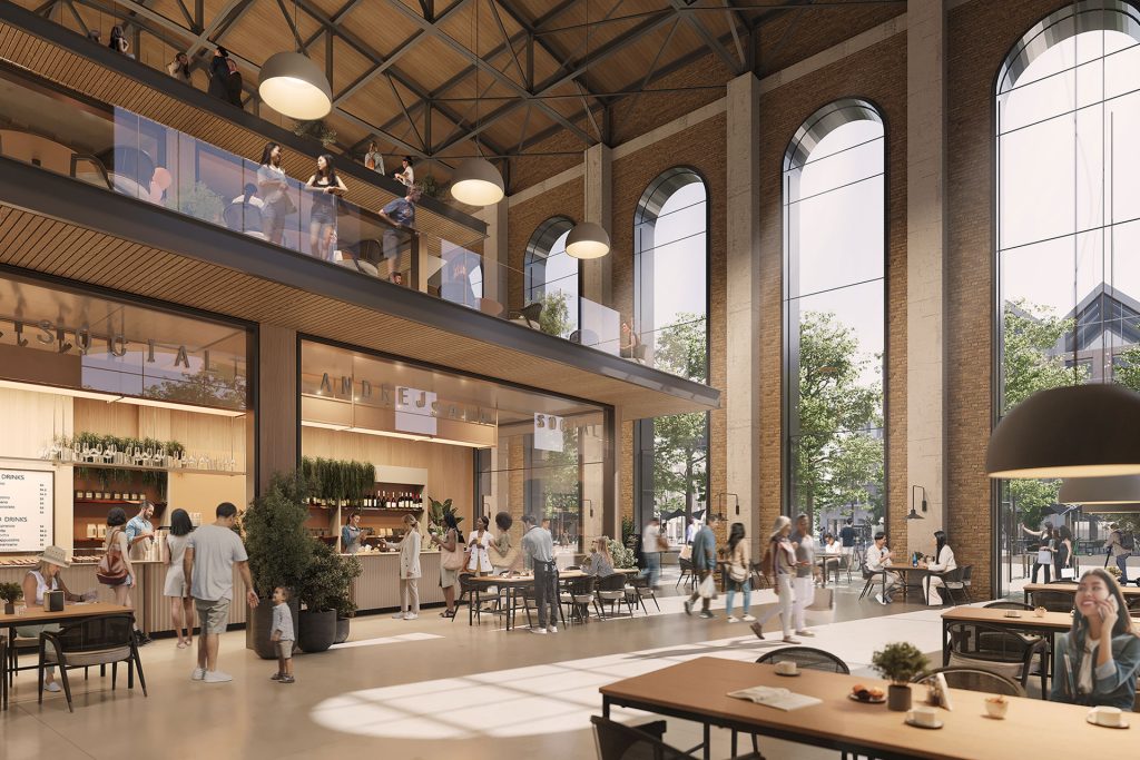 Riga Waterfront - The Powerhouse (Andrejostas iela 21) - Kultūras centrs, Tirdzniecības centrs - vizualizācija