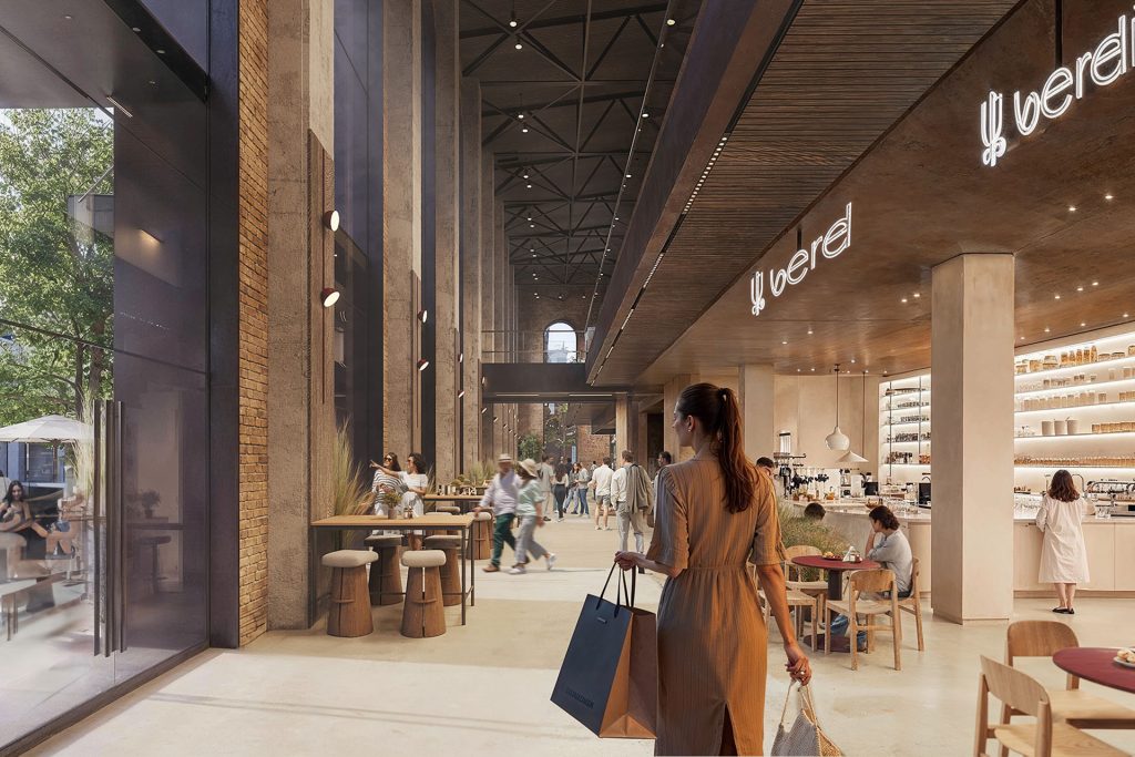 Riga Waterfront - The Powerhouse (Andrejostas iela 21) - Kultūras centrs, Tirdzniecības centrs - vizualizācija