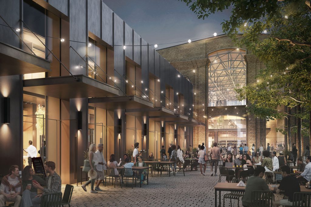 Riga Waterfront - The Powerhouse (Andrejostas iela 21) - Kultūras centrs, Tirdzniecības centrs - vizualizācija