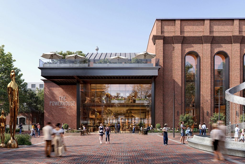 Riga Waterfront - The Powerhouse (Andrejostas iela 21) - Kultūras centrs, Tirdzniecības centrs - vizualizācija