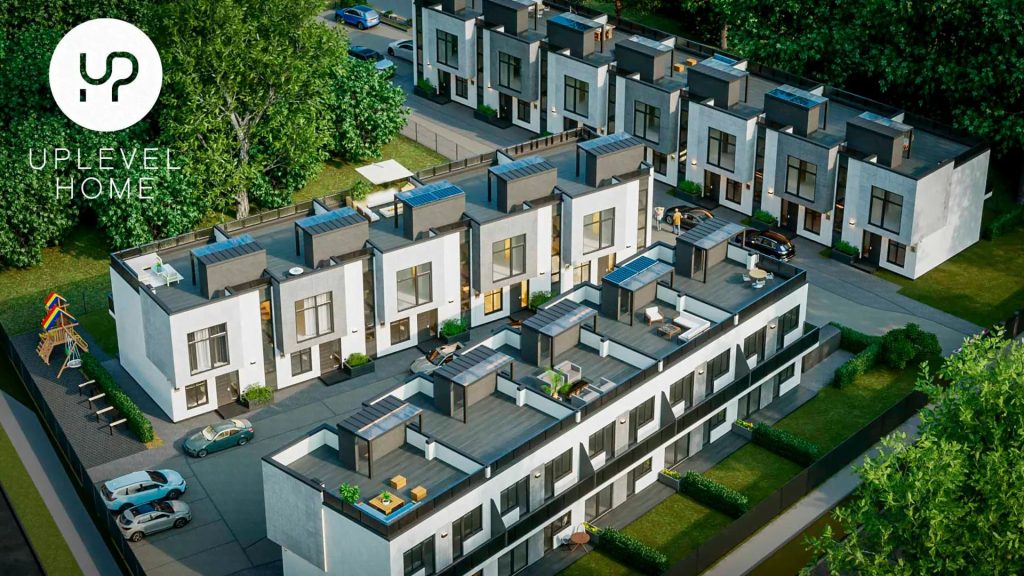 Uplevel Home - 2. kārta (Pūces iela 16) - Sublokuoti namai - vizualizacija