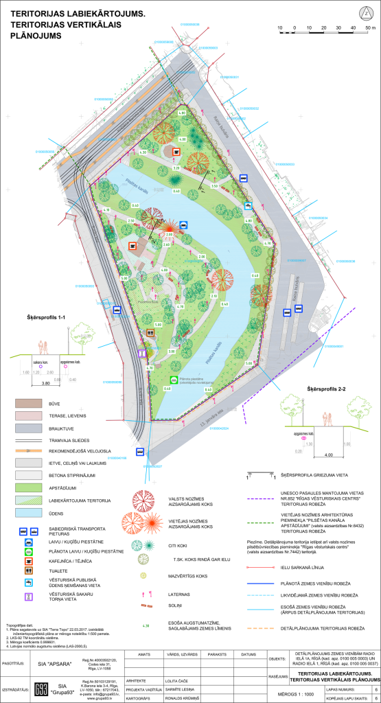 Detālplānojuma zemes vienībām Radio ielā 1 (Radio ielā 1) - Park - visualization
