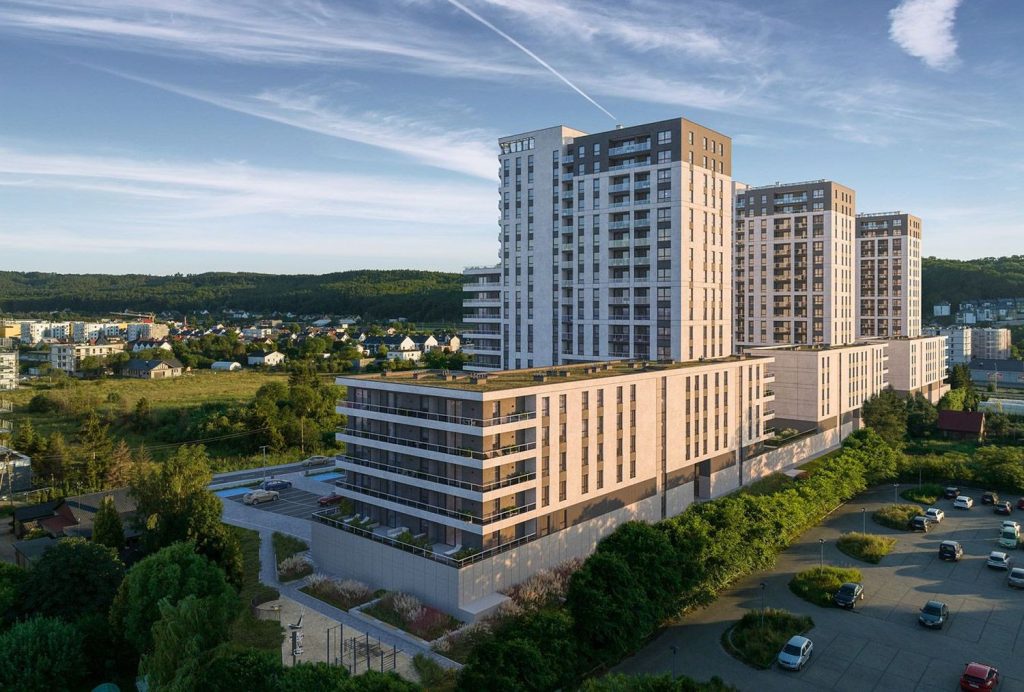 Niebieski Bursztyn (ul. Bosmańska) - Korterelamu - visuaalne