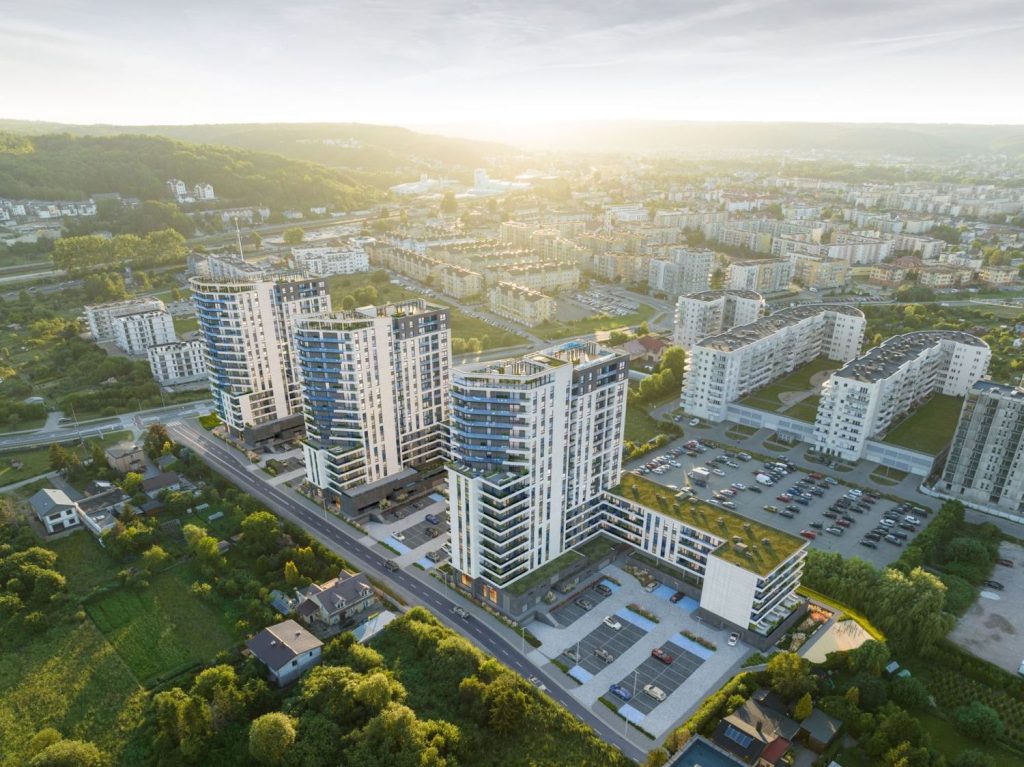 Niebieski Bursztyn II (ul. Bosmańska) - Korterelamu - visuaalne