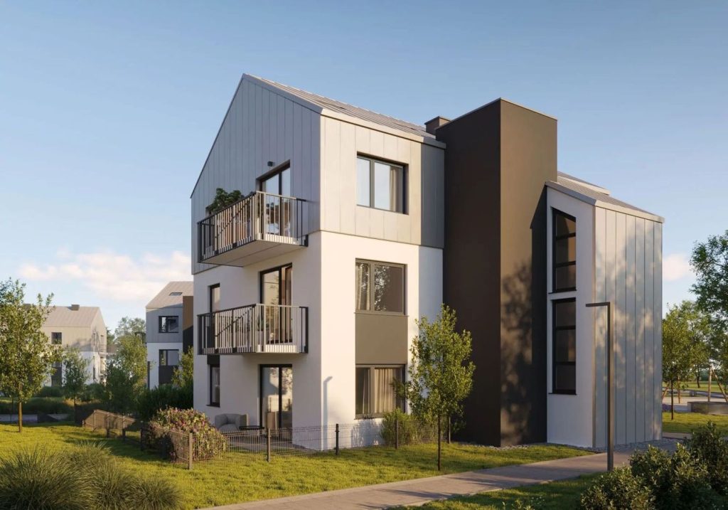 ROSA Residence etap II (ul. Śliwkowa) - Multi apartment - visualization