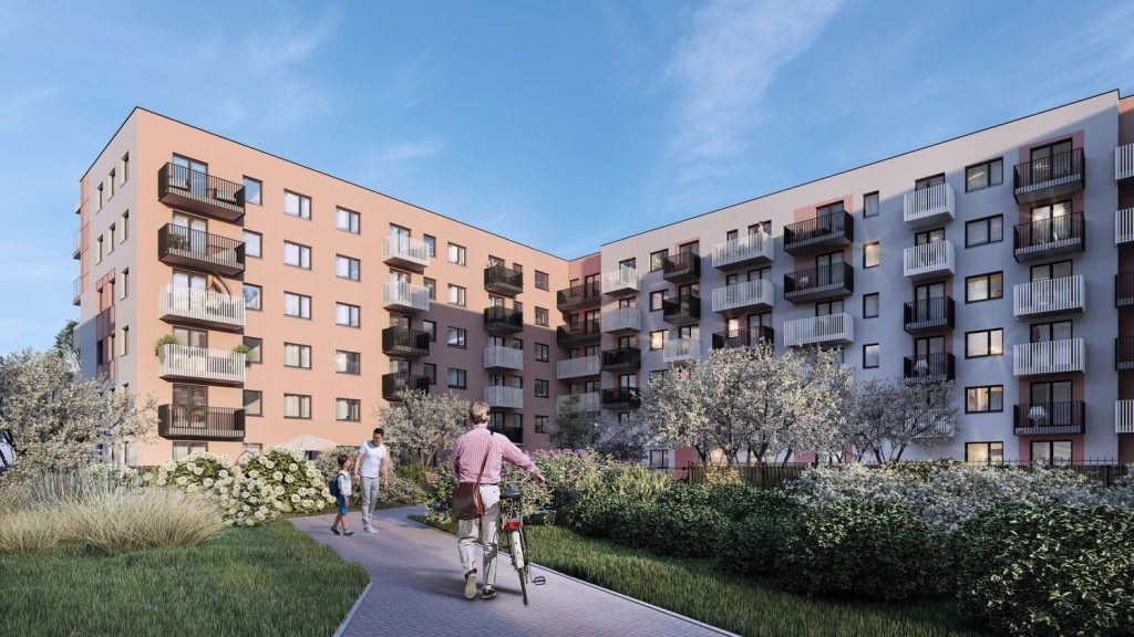 City Vibe (ul. Myśliwska 68) - Multi apartment - visualization