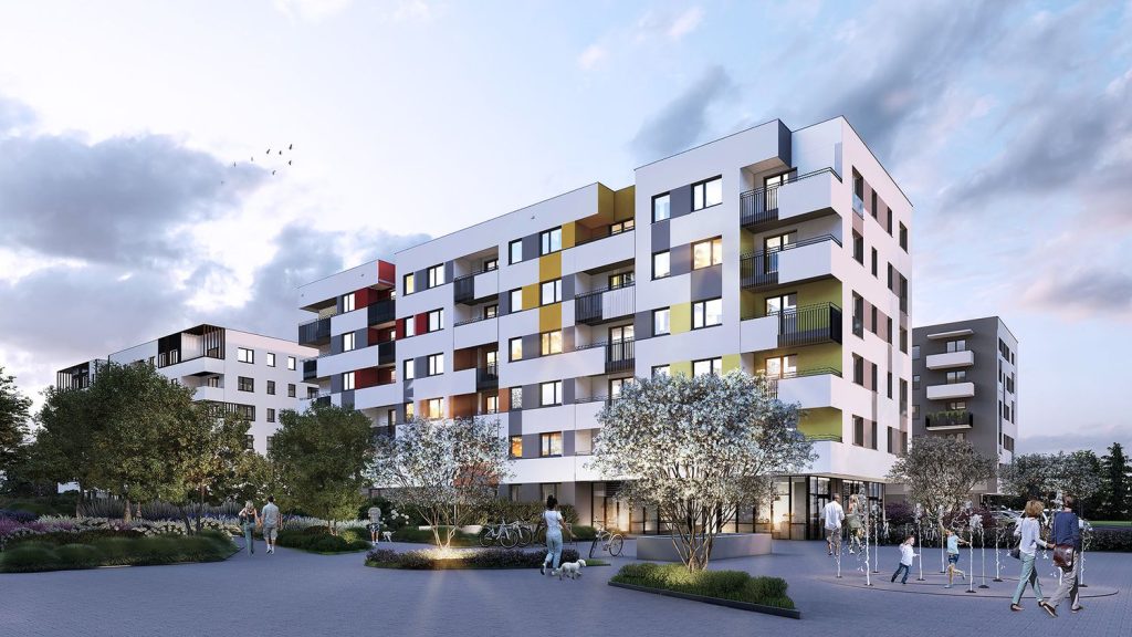 City Vibe (ul. Myśliwska 68) - Multi apartment - visualization