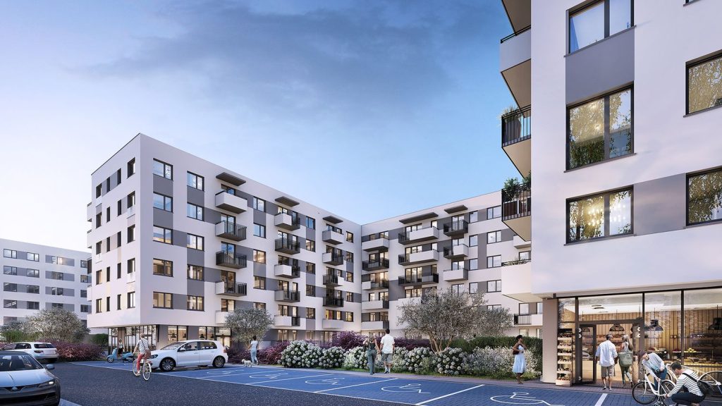 City Vibe (ul. Myśliwska 68) - Multi apartment - visualization