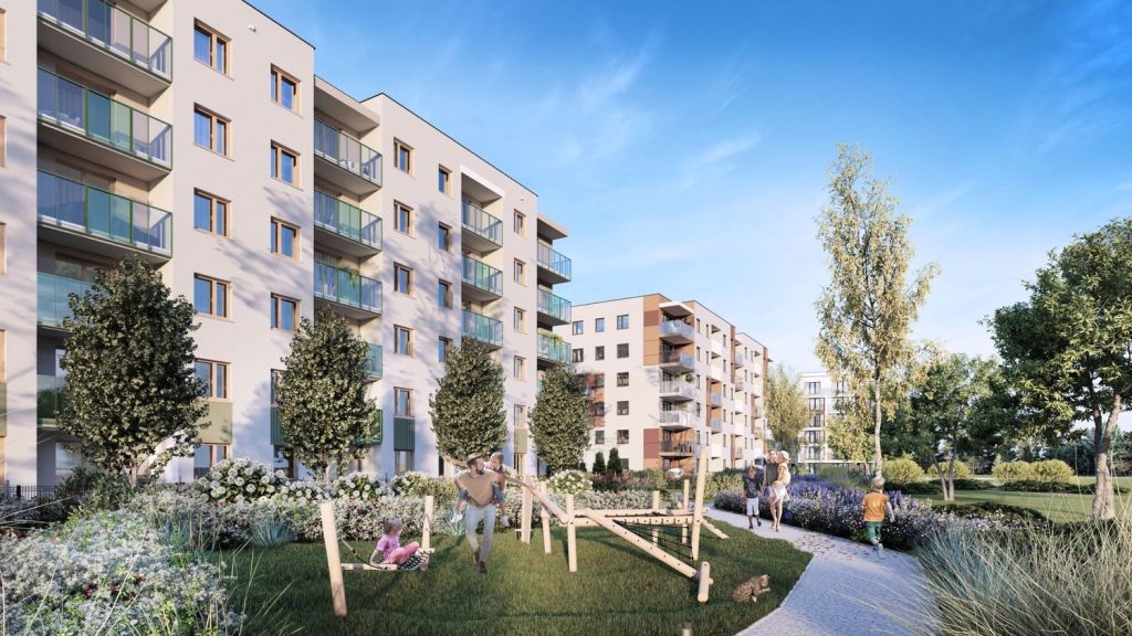 City Vibe (ul. Myśliwska 68) - Multi apartment - visualization