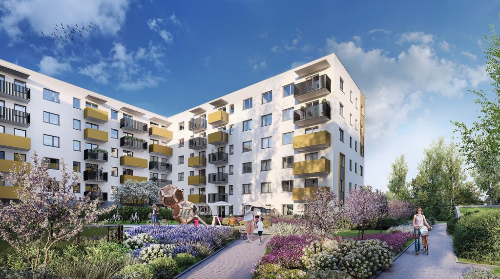 City Vibe (ul. Myśliwska 68) - Multi apartment - visualization