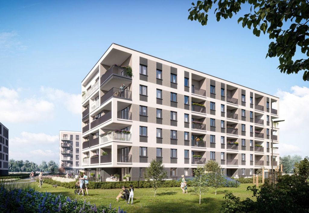 City Vibe (ul. Myśliwska 68) - Multi apartment - visualization