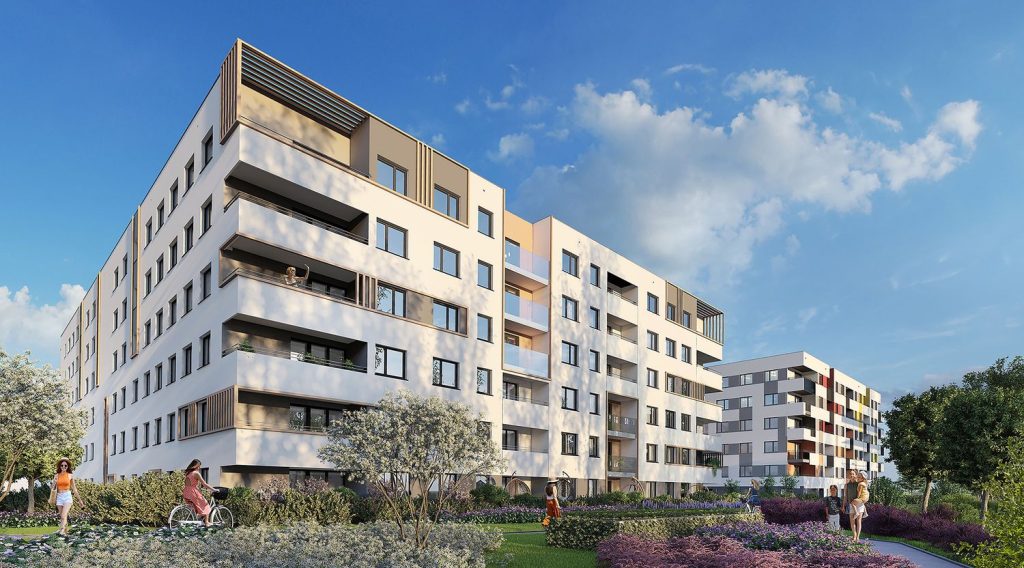 City Vibe (ul. Myśliwska 68) - Multi apartment - visualization