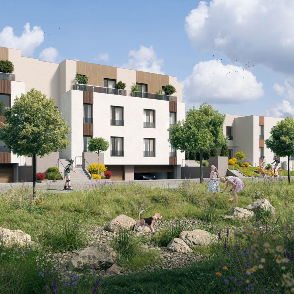 Dębowe Zacisze I (ul. Dolnej Wsi) - Multi apartment - visualization