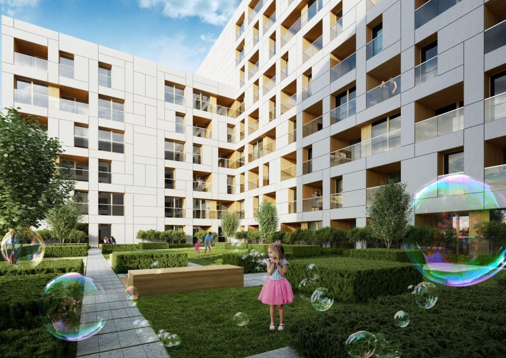 19. Dzielnica Etap III (ul. Kolejowa 47) - Korterelamu - visuaalne