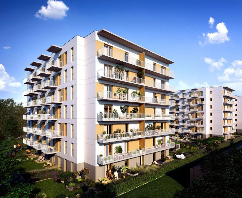 Enklawa Ursynów (ul. Kłobucka 23) - Multi apartment - visualization