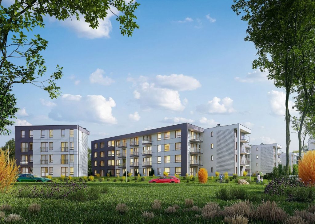Federowicza – Ruczaj Park (ul. Jana Kantego Federowicza) - Daudzdzīvokļu nams - vizualizācija