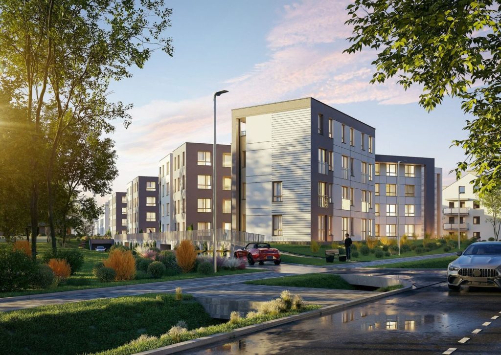Federowicza – Ruczaj Park (ul. Jana Kantego Federowicza) - Daudzdzīvokļu nams - vizualizācija