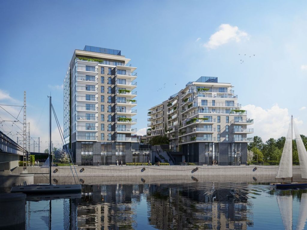 Heyki City (ul. Leona Heyki) - Daudzdzīvokļu nams - vizualizācija