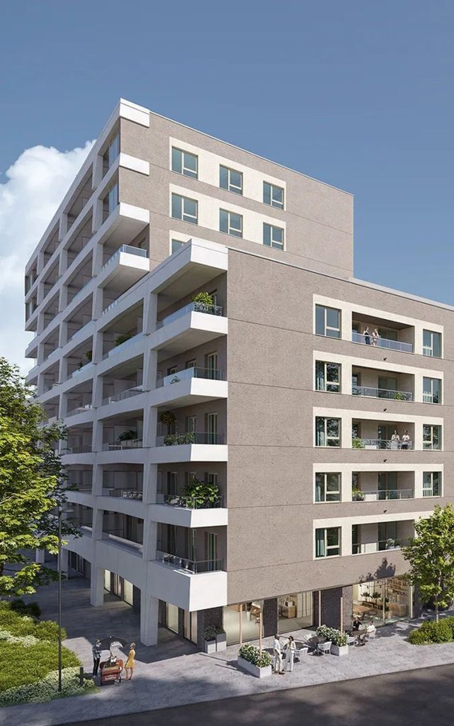 Modern Mokotów bud. C1 i C2 (ul. Domaniewska) - Daugiabutis - vizualizacija