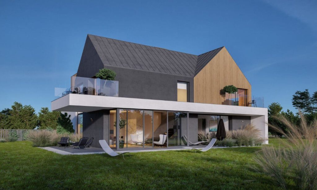 Mników Zielona Dolina (Mników 587) - Private house community - visualization