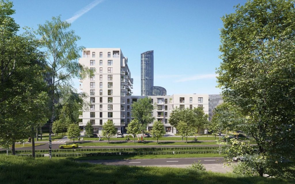 Nowa Pabianicka (ul. Pabianicka 25) - Daugiabutis - vizualizacija