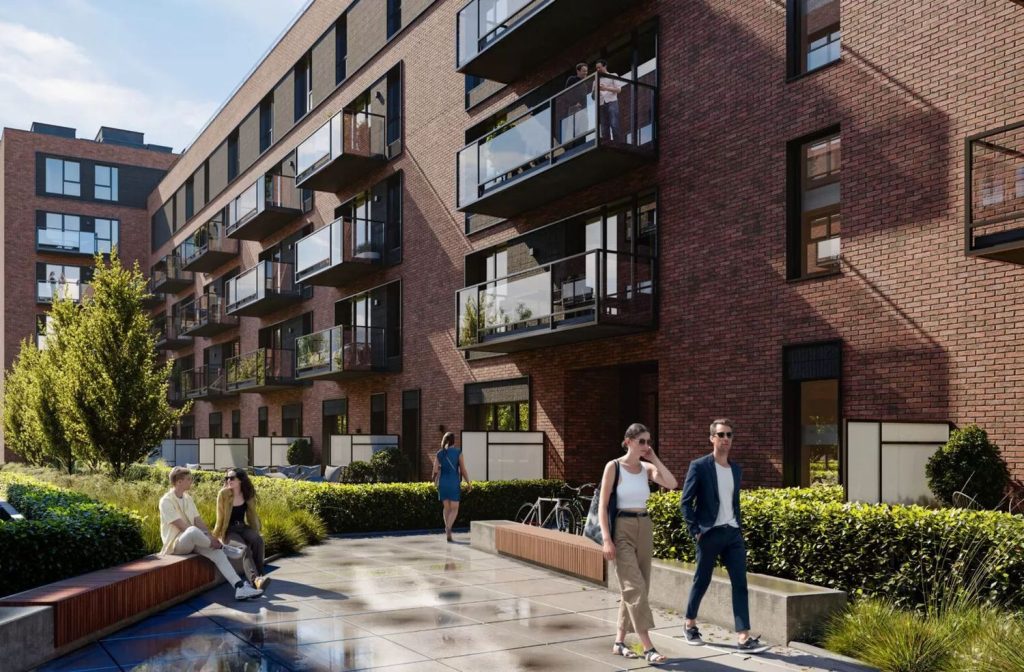 Nowy Kamionek (ul. Chodakowska) - Daudzdzīvokļu nams - vizualizācija