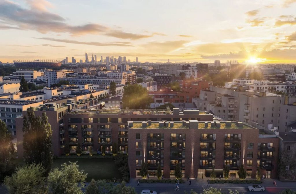 Nowy Kamionek (ul. Chodakowska) - Daudzdzīvokļu nams - vizualizācija