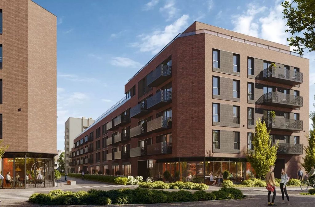 Nowy Kamionek (ul. Chodakowska) - Daudzdzīvokļu nams - vizualizācija