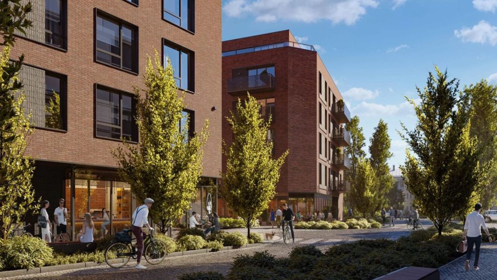 Nowy Kamionek (ul. Chodakowska) - Daudzdzīvokļu nams - vizualizācija