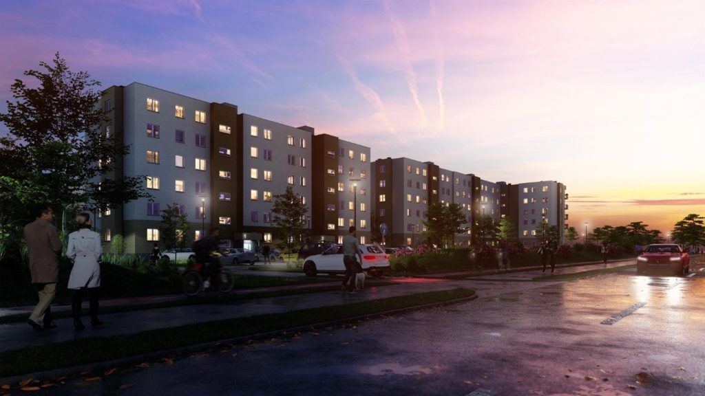 Nowe Miasto etap I (ul. Kolonia) - Multi apartment - visualization