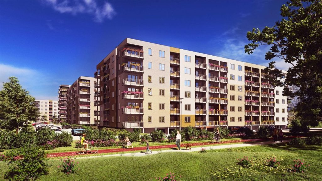Nowe Miasto etap I (ul. Kolonia) - Multi apartment - visualization