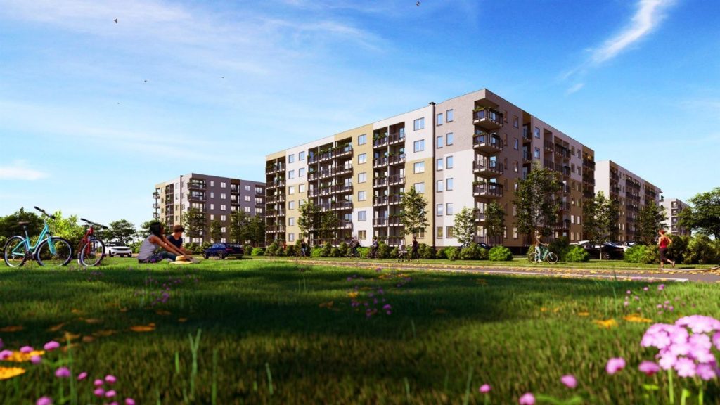 Nowe Miasto etap I (ul. Kolonia) - Multi apartment - visualization
